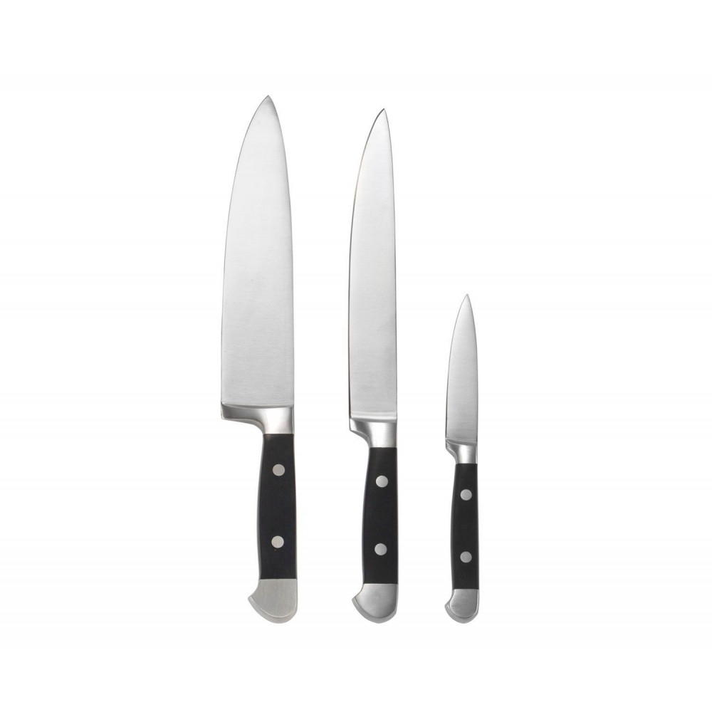 Andrea House - Σετ 3 Μαχαίρια Κουζίνας Black