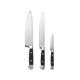 Andrea House - Σετ 3 Μαχαίρια Κουζίνας Black