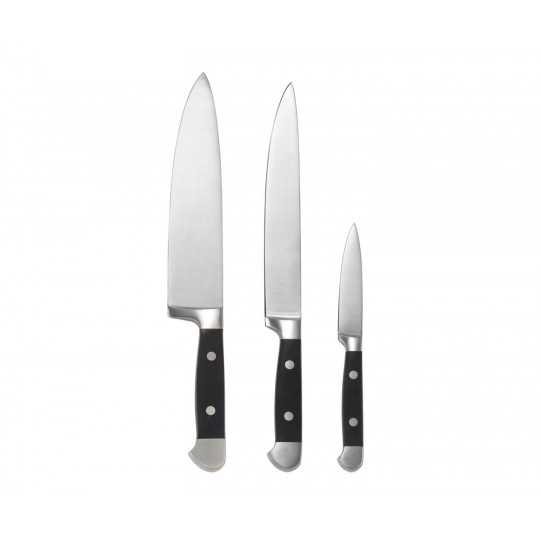 Andrea House - Σετ 3 Μαχαίρια Κουζίνας Black