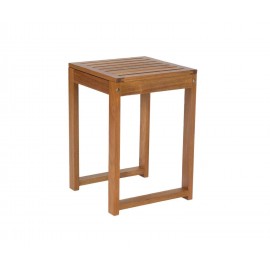 Andrea House - Σκαμπό Μπάνιου Acacia 31x31x45cm