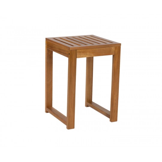 Andrea House - Σκαμπό Μπάνιου Acacia 31x31x45cm