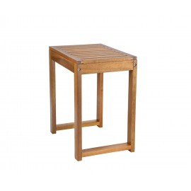 Andrea House - Σκαμπό Μπάνιου Acacia 40x28x45cm