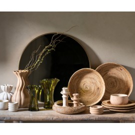 Andrea House - Αρωματικό Κερί Σε Κεραμική Βάση Iris Ø12X6cm