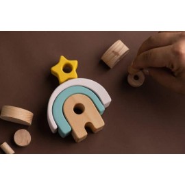 Animi - Παιχνίδι Στοίβαξης Σπιτάκι Αυγής  Animi - Παιχνίδι Στοίβαξης Σπιτάκι Αυγής