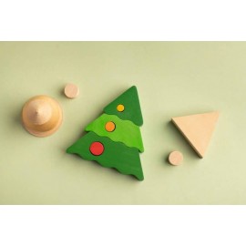 Animi - Παιχνίδι Στοίβαξης Χριστουγεννιάτικο Δέντρο