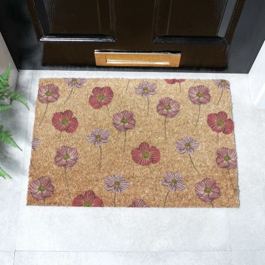 Artsy Mats - Χαλάκι Εισόδου Poppies Symphony x Cecilia Battaini 60x40cm