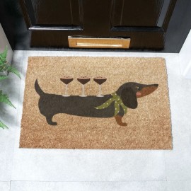 Artsy Mats - Χαλάκι Εισόδου Sausage Dog Martini 60x40cm