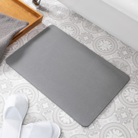 Artsy Mats - Αντιολισθητικό Πατάκι Μπάνιου Dark Grey Stone 39x60cm Artsy Mats - Αντιολισθητικό Πατάκι Μπάνιου Dark Grey Stone 39x60cm