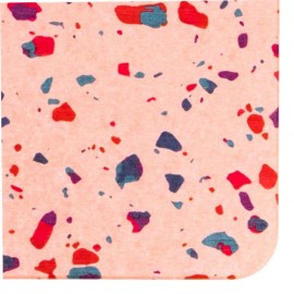 Artsy Mats - Αντιολισθητικό Πατάκι Μπάνιου Terrazzo Pink Stone 39x60cm
