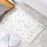 Artsy Mats - Αντιολισθητικό Πατάκι Μπάνιου Grey Terrazzo White Stone 39x60cm