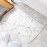 Artsy Mats - Αντιολισθητικό Πατάκι Μπάνιου Marble Pattern White Stone 39x60cm