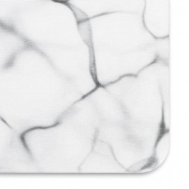 Artsy Mats - Αντιολισθητικό Πατάκι Μπάνιου Marble Pattern White Stone 39x60cm Artsy Mats - Αντιολισθητικό Πατάκι Μπάνιου Marble Pattern White Stone 39x60cm