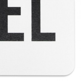 Artsy Mats - Αντιολισθητικό Πατάκι Μπάνιου Don't Forget Your Towel White Stone 39x60cm