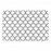 Artsy Mats - Αντιολισθητικό Πατάκι Μπάνιου BlackTrellis White Stone 39x60cm
