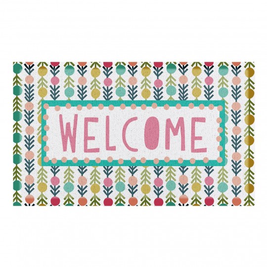Artsy Mats - Χαλάκι Εισόδου Welcome Colourful x Anna Treliving 70x40cm
