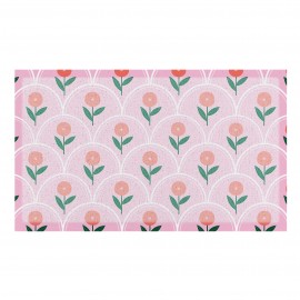 Artsy Mats - Χαλάκι Εισόδου Pink Floral Pattern 70x40cm