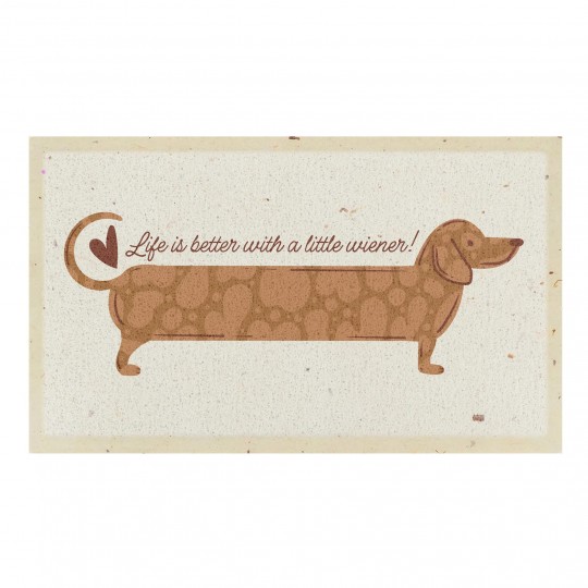 Artsy Mats - Χαλάκι Εισόδου Wiener Sausage Dog 70x40cm