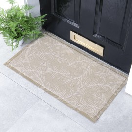 Artsy Mats - Χαλάκι Εισόδου Mocha Leaf Pattern 70x40cm