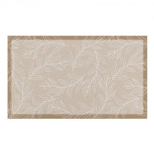 Artsy Mats - Χαλάκι Εισόδου Mocha Leaf Pattern 70x40cm