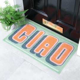Artsy Mats - Χαλάκι Εισόδου Green Ciao 70x40cm Artsy Mats - Χαλάκι Εισόδου Green Ciao 70x40cm