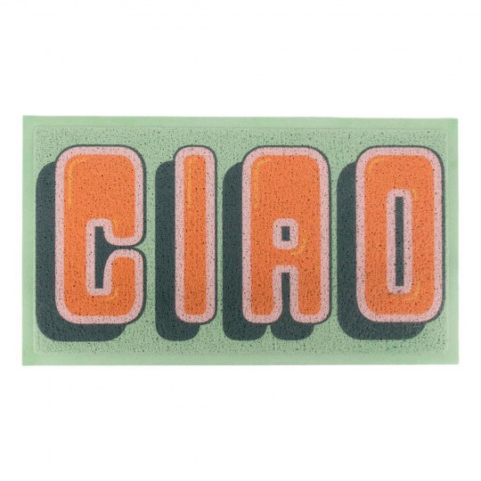 Artsy Mats - Χαλάκι Εισόδου Green Ciao 70x40cm Artsy Mats - Χαλάκι Εισόδου Green Ciao 70x40cm