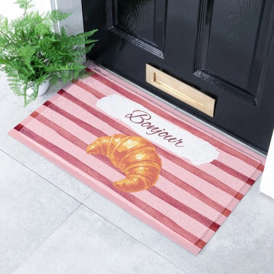 Artsy Mats - Χαλάκι Εισόδου Croissant Bonjour 70x40cm