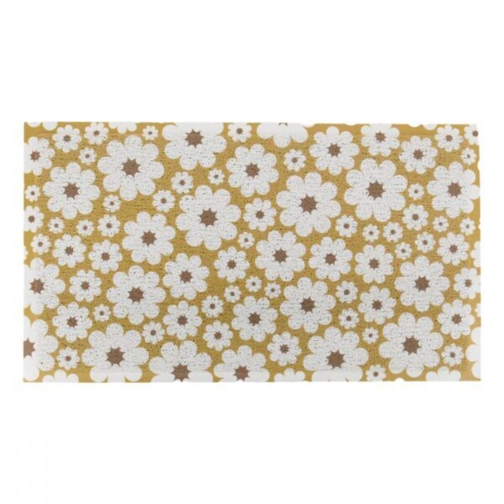 Artsy Mats - Χαλάκι Εισόδου Mustard Flowers 70x40cm