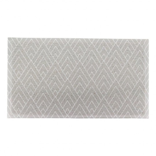Artsy Mats - Χαλάκι Εισόδου Grey Geometric Pattern 70x40cm Artsy Mats - Χαλάκι Εισόδου Grey Geometric Pattern 70x40cm