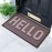 Artsy Mats - Χαλάκι Εισόδου Hello Chocolate Brown 70x40cm