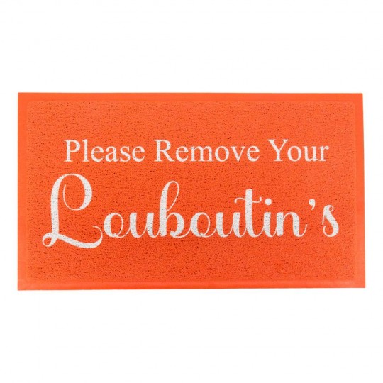 Artsy Mats - Χαλάκι Εισόδου Please Remove Your Louboutins 70x40cm Artsy Mats - Χαλάκι Εισόδου Please Remove Your Louboutins 70x40cm