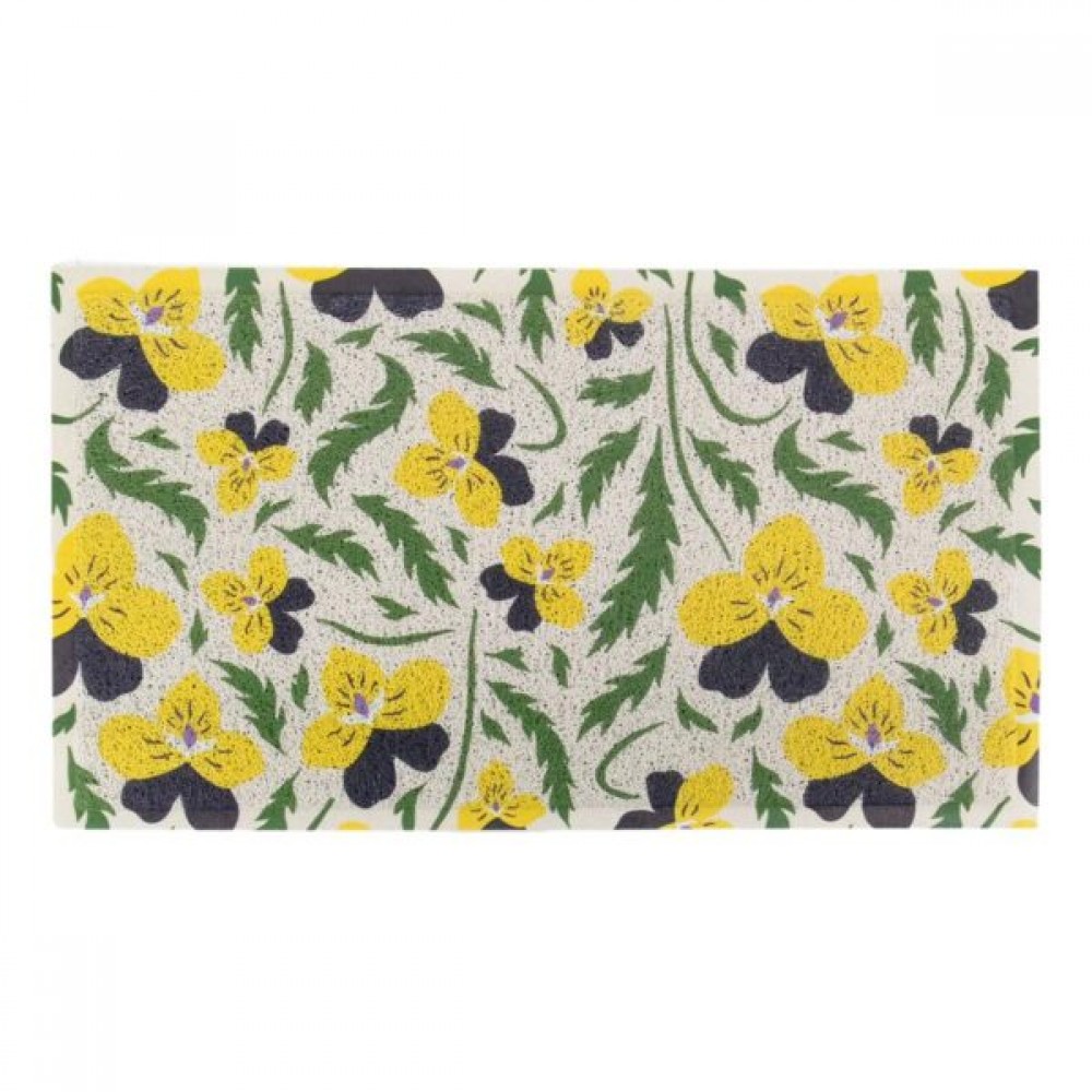 Artsy Mats - Χαλάκι Εισόδου Yellow Pansy 70x40cm Artsy Mats - Χαλάκι Εισόδου Yellow Pansy 70x40cm