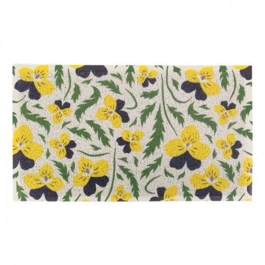 Artsy Mats - Χαλάκι Εισόδου Yellow Pansy 70x40cm Artsy Mats - Χαλάκι Εισόδου Yellow Pansy 70x40cm