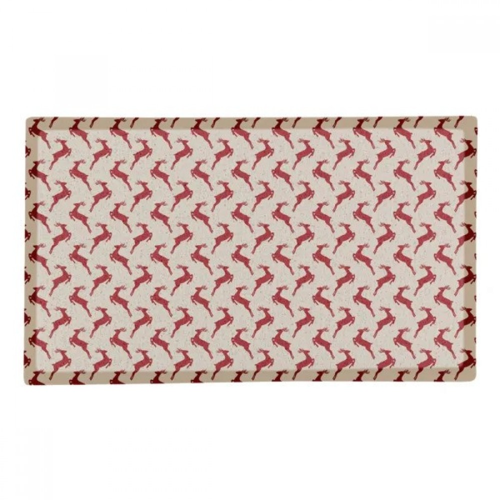 Artsy Mats - Χαλάκι Εισόδου Jumping Reindeer 70x40cm Artsy Mats - Χαλάκι Εισόδου Jumping Reindeer 70x40cm