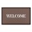 Artsy Mats - Χαλάκι Εισόδου Welcome Chocolate Brown 70x40cm