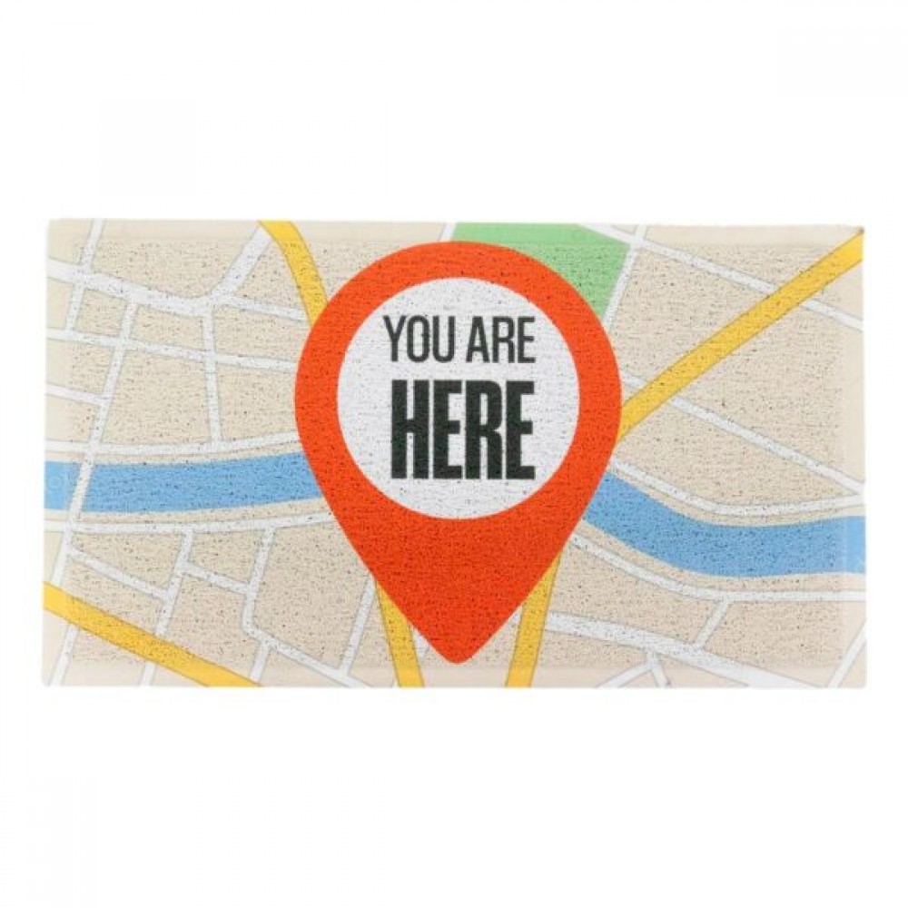 Artsy Mats - Χαλάκι Εισόδου You Are Here 70x40cm Artsy Mats - Χαλάκι Εισόδου You Are Here 70x40cm