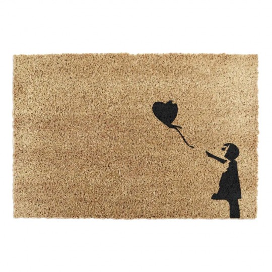 Artsy Mats - Χαλάκι Εισόδου Girl With A Ballon 60x40cm Artsy Mats - Χαλάκι Εισόδου Girl With A Ballon 60x40cm