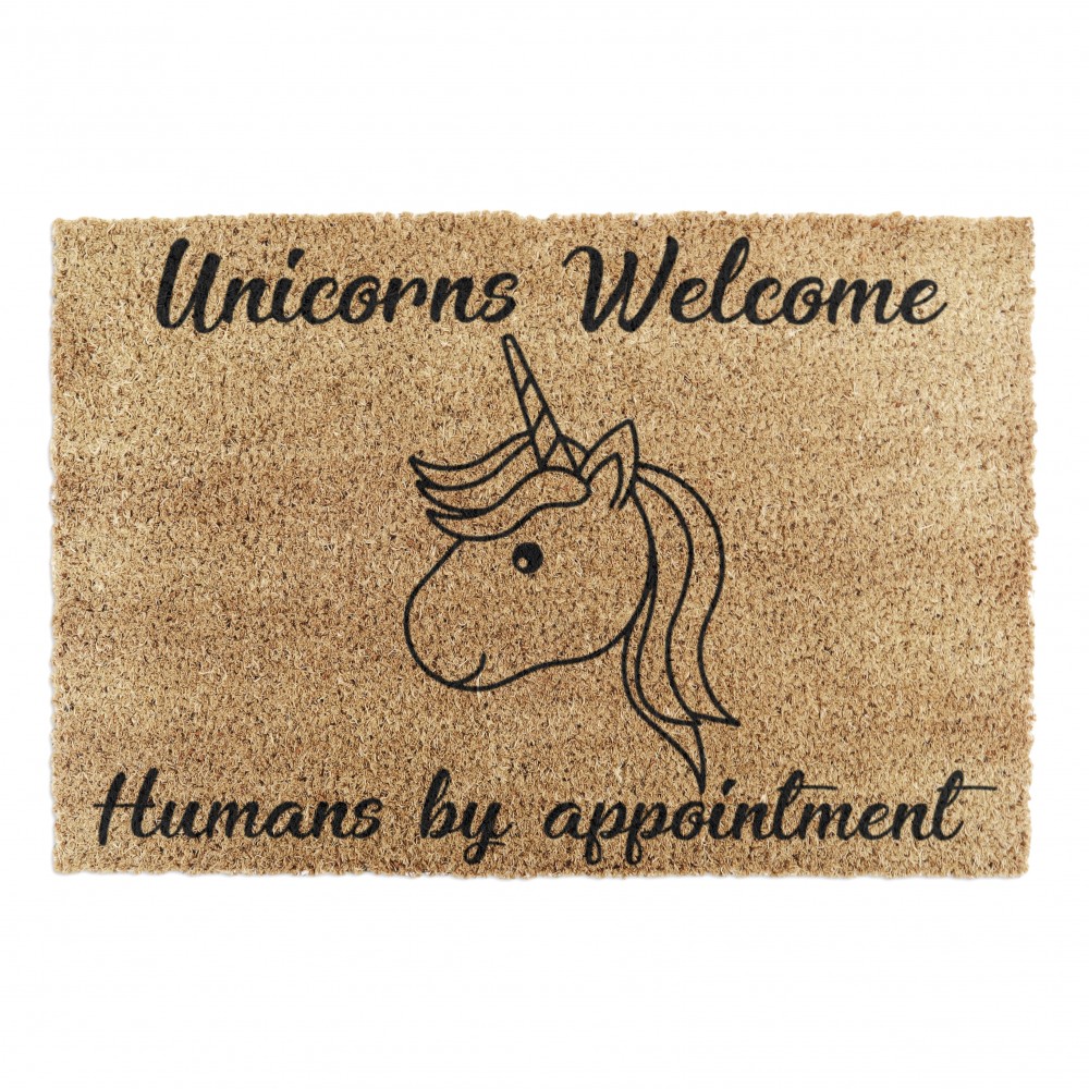 Artsy Mats - Χαλάκι Εισόδου Unicorns Welcome Humans By Appointment 60x40cm Artsy Mats - Χαλάκι Εισόδου Unicorns Welcome Humans By Appointment 60x40cm