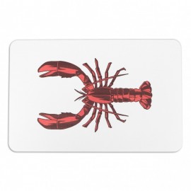 Artsy Mats - Αντιολισθητικό Πατάκι Μπάνιου Lobster White Stone 39x60cm