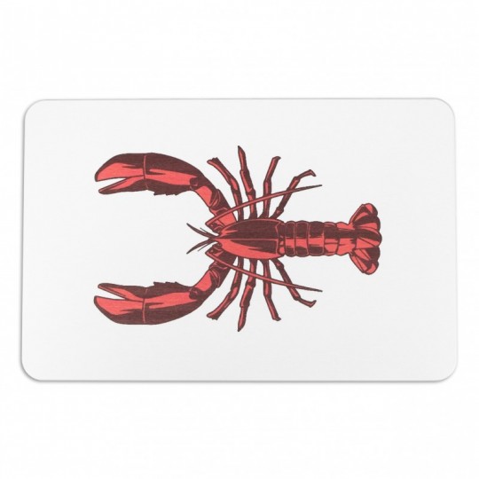 Artsy Mats - Αντιολισθητικό Πατάκι Μπάνιου Lobster White Stone 39x60cm Artsy Mats - Αντιολισθητικό Πατάκι Μπάνιου Lobster White Stone 39x60cm