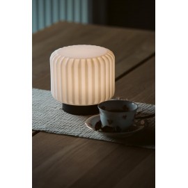 Atelier Pierre - Επαναφορτιζόμενο Φωτιστικό Dentelles Wide Black Base