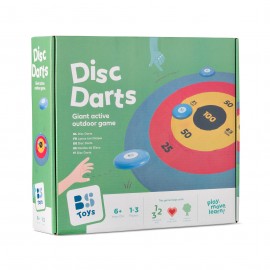 BS TOYS - Παιχνίδι Ρίψης Στόχου Εξωτερικού Χώρου Disc Darts