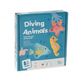 BS TOYS - Παιχνίδι Μπάνιου Και Κατάδυσης Diving Animals