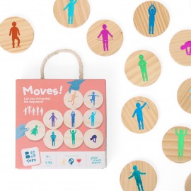 BS TOYS - Επιτραπέζιο Παιχνίδι Moves
