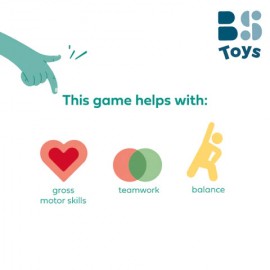 BS TOYS - Παιχνίδι Συνεργασίας Με Μπαλάκι Pass & Play
