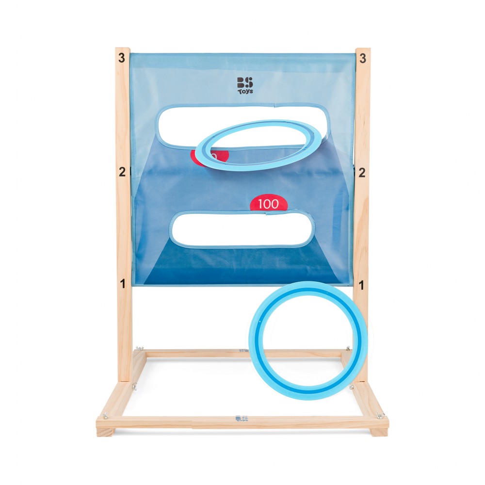 BS TOYS - 2 σε 1 Παιχνίδι Στόχου & Ρίψης Εξωτερικού Χώρου