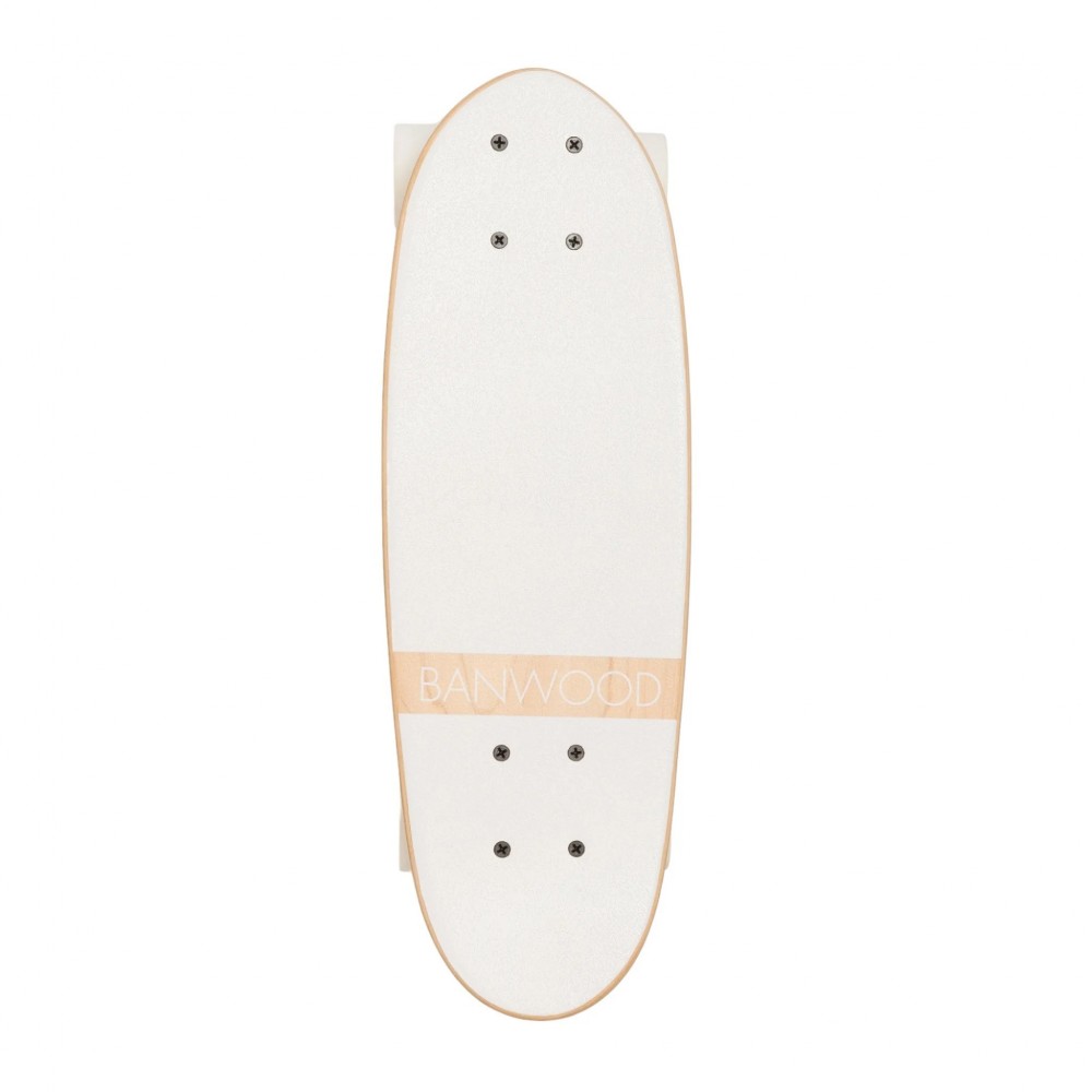 Banwood - Skateboard Λευκό Banwood - Skateboard Λευκό