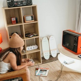 Banwood - Skateboard Λευκό Banwood - Skateboard Λευκό