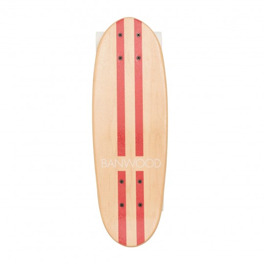 Banwood - Skateboard Κόκκινο Ριγέ Banwood - Skateboard Κόκκινο Ριγέ