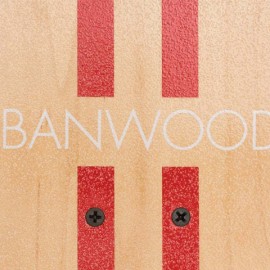 Banwood - Skateboard Κόκκινο Ριγέ Banwood - Skateboard Κόκκινο Ριγέ