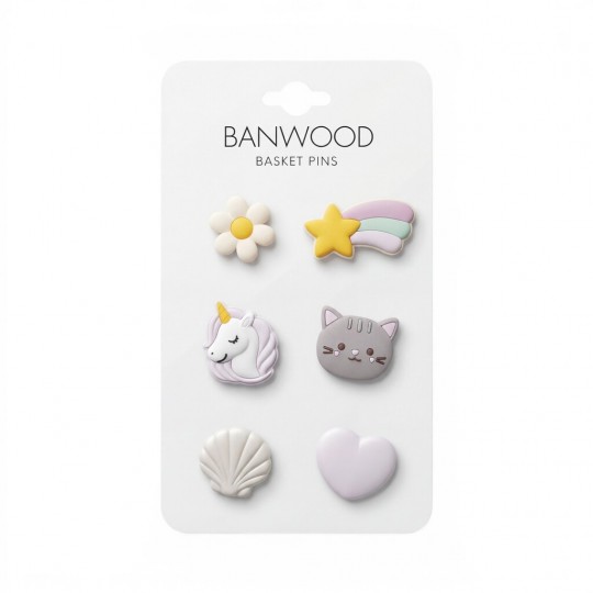 Banwood - Διακοσμητική Καρφίτσα Για Καλάθι - Μαγεία